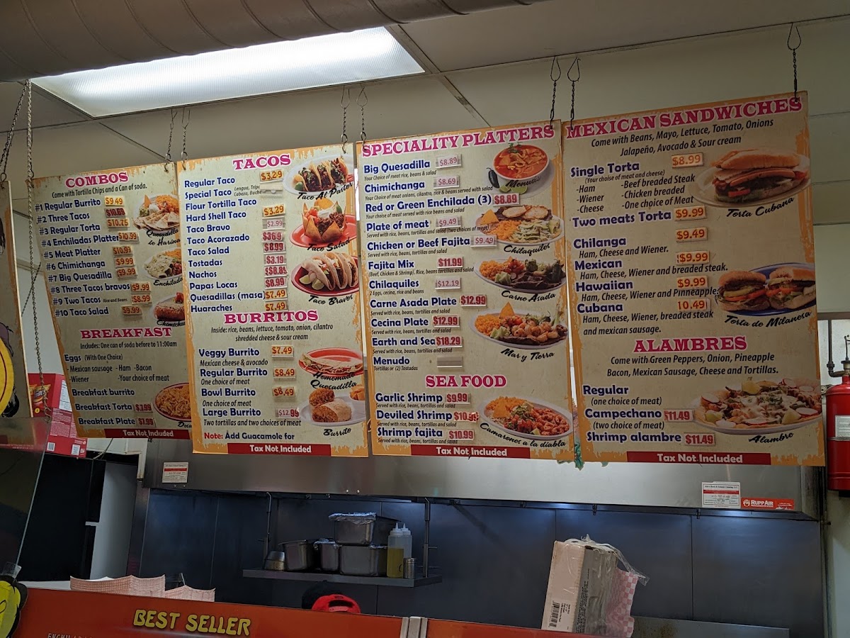Pineda Tacos Plus Menu - Image 2